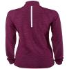 ASICS Womens Thermopolis 1/2 Zip, Prune Heather, X-Large view 2