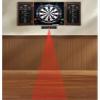Viper Stadium Cabinet & Shot King Sisal/Bristle Dartboard Play-Ready Bundle: Elite Set (Shot King Dartboard, Darts, Shadow Buster and Laser Throw Line), Black (40-1213) view 3