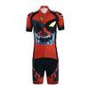 Kids Cycling Jersey Set Short Sleeve Cartoon Bike Jersey Set, (Short Sleeve Jersey + Padded Shorts) view 2