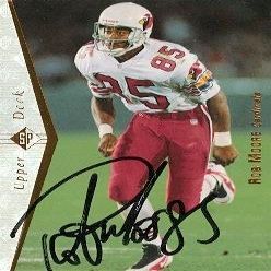 Sports Memorabilia Autograph Warehouse 60244 Rob Moore Autographed Football Card Arizona Cardinals 1995 Upper Deck Sp No .88