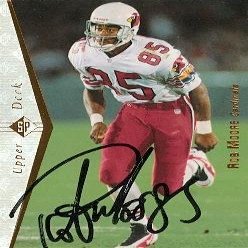 Sports Memorabilia Autograph Warehouse 60244 Rob Moore Autographed Football Card Arizona Cardinals 1995 Upper Deck Sp No .88