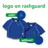 i play. by green sprouts baby girls Rashguard Shirt, Royal Blue, 6 Months US view 3