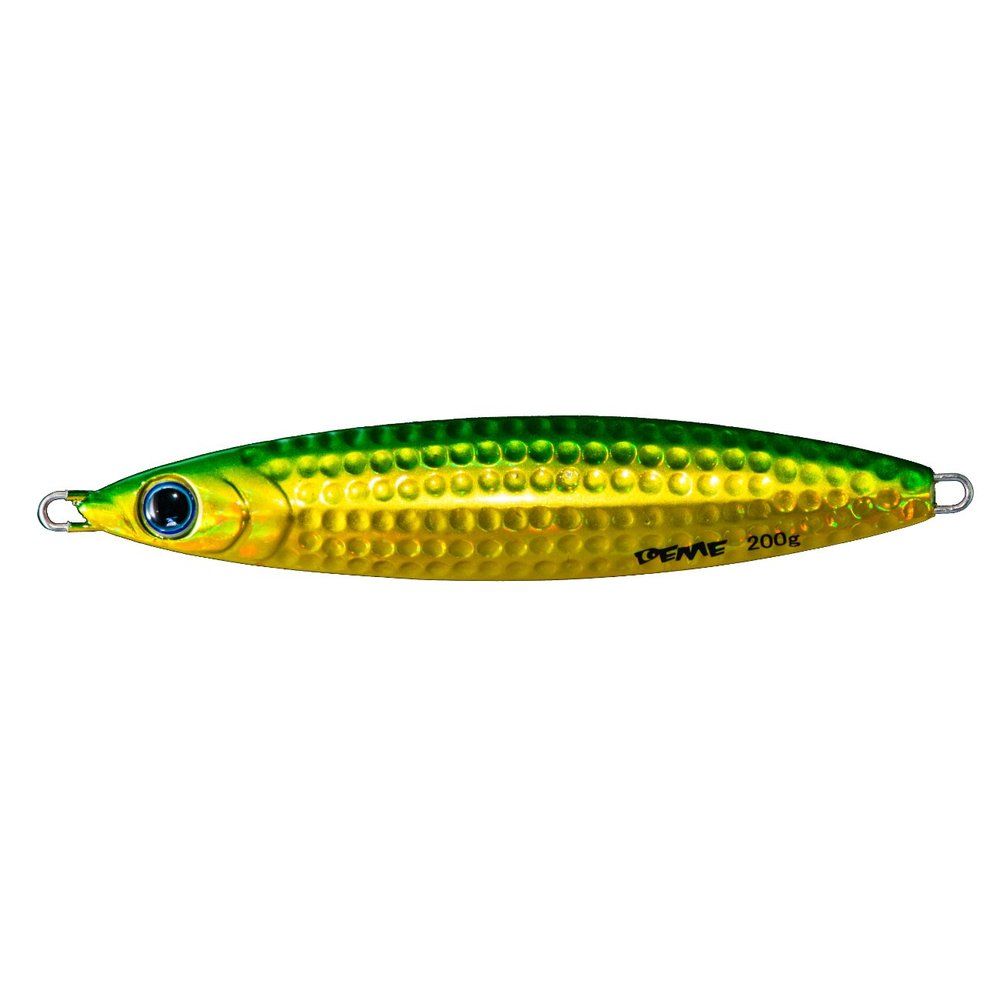 DRANCKRAZY Deme #02 Metal Jig Lure, Gold Green, 5.3 oz (150 g)
