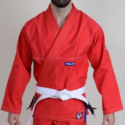 Valor Prime 2.0 Premium Lightweight BJJ GI - Red (A1)