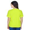 Team 365 Ladies' Zone Performance T-Shirt L SAFETY YELLOW view 3