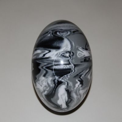 BuyBocceBalls - EPCO Candlepin Bowling Balls - Marbleized - Black, White & Grey - (4 1/2 inch- 2lbs.7oz.) Single - Made in USA