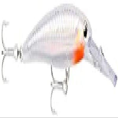 Rapala GGHU XR20MAG-GGHU Minnow X-Wrap Magnum, 5.5 inches (14 cm), 1.6 oz (46 g), Glass Ghost UV