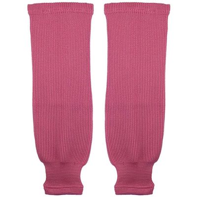 TronX SK80 Knit Ice Hockey Socks (Bubble Gum Pink 28 Inch)