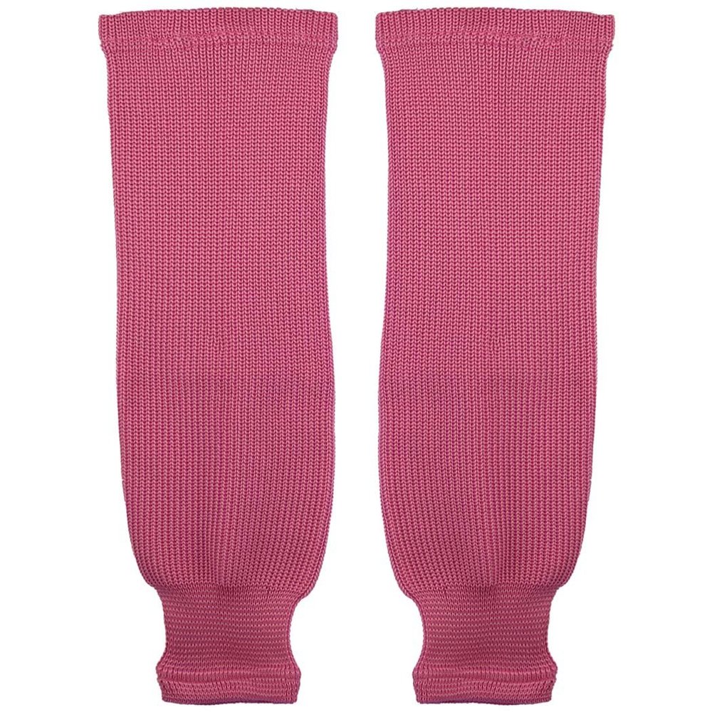 TronX SK80 Knit Ice Hockey Socks (Bubble Gum Pink 28 Inch)