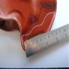 Cal38 Leather Belt owb Holster for S&W Model 19-6 Revolver 357 Snub (R.H) Tan view 4