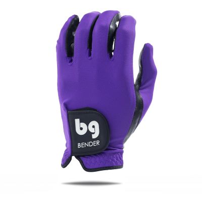 Bender Gloves - Men's Golf Glove, Durable Spandex Material, Unique Golf Gloves Men Right Handed Golfer (Wear On Left)