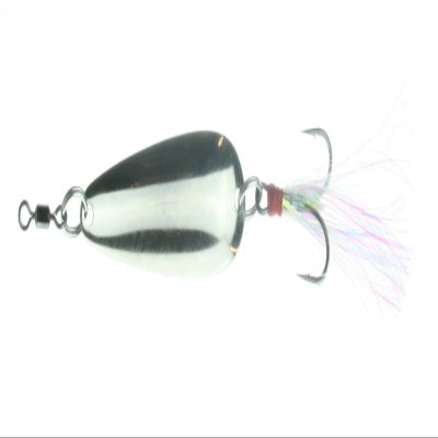 Nichols Lures 2FS5-12 Mojo Flutter Spoon, Silver Chome, 1/2oz