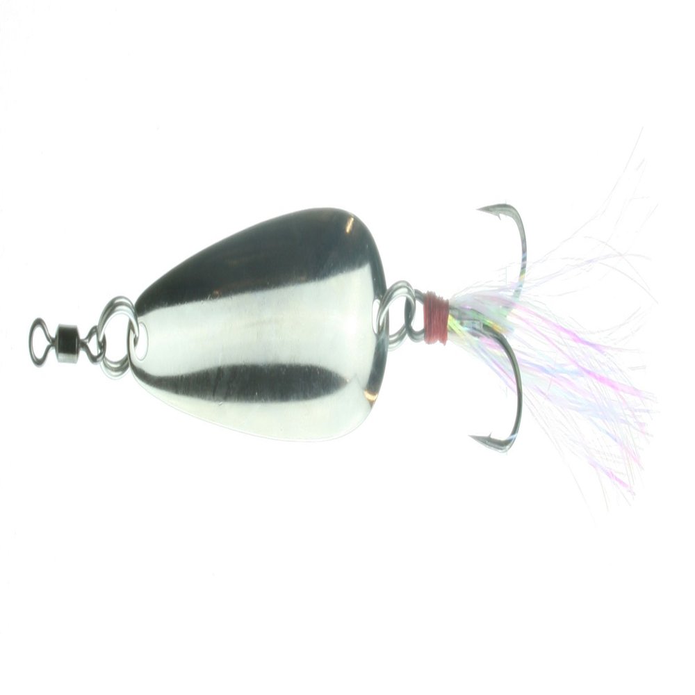 Nichols Lures 2FS5-12 Mojo Flutter Spoon, Silver Chome, 1/2oz