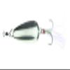 Nichols Lures 2FS5-12 Mojo Flutter Spoon, Silver Chome, 1/2oz view 1