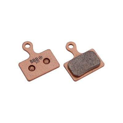 BBB Cycling BBS-561S DiscStop HP Sintered High Performance Bike Disc Brake Pad for for Shimano Flat-Mount BR-RS505/805, 1 Pair (2 Pieces)