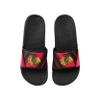 FOCO NHL Chicago Blackhawks Men's Legacy Sport Slide Slippers, Small, Team Color view 2