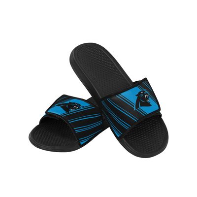 FOCO Carolina Panthers NFL Mens Legacy Sport Slide - S