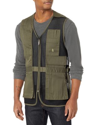 Bob-Allen Shooting Vest, Left Handed, Sage, Small