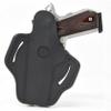 1791 Gunleather 1911 Holster, Right Hand OWB Leather Gun Holster for Belts fits All 1911 Models with 4" and 5" Barrels (Stealth Black) view 2