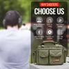 Gun Range Bags for Handguns and Ammo  Tactical Shooting Bag can Fits 3+ Pistols  Compact Gun Carrying Case with Durable Double Stitching Lockable YKK Zippers, Magazine Storage & Shoulder Strap view 4