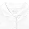 The Children's Place Girl's Short Sleeve Pique Polo, White, XX-Large view 3