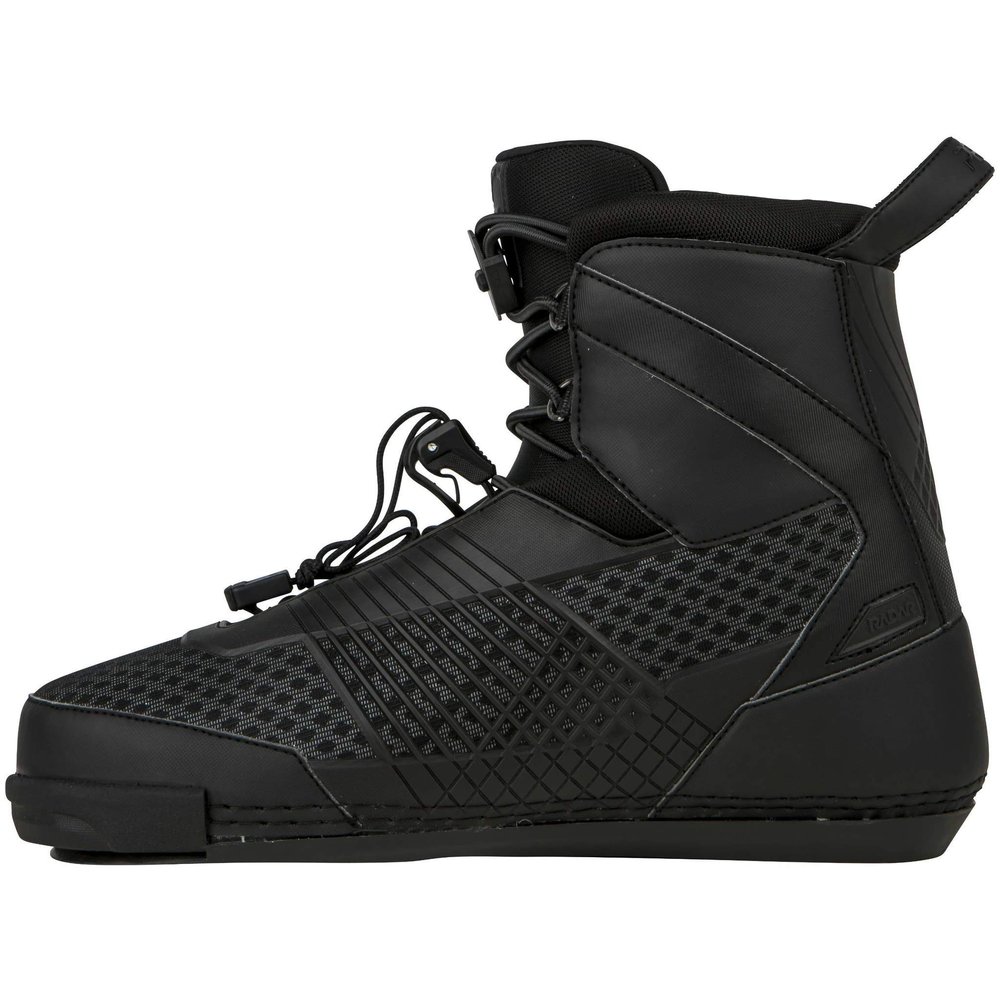 RADAR Water Ski Profile Boot - Stealth Reflect - Rear Alum. Plate - Right - 13-14 (2019)