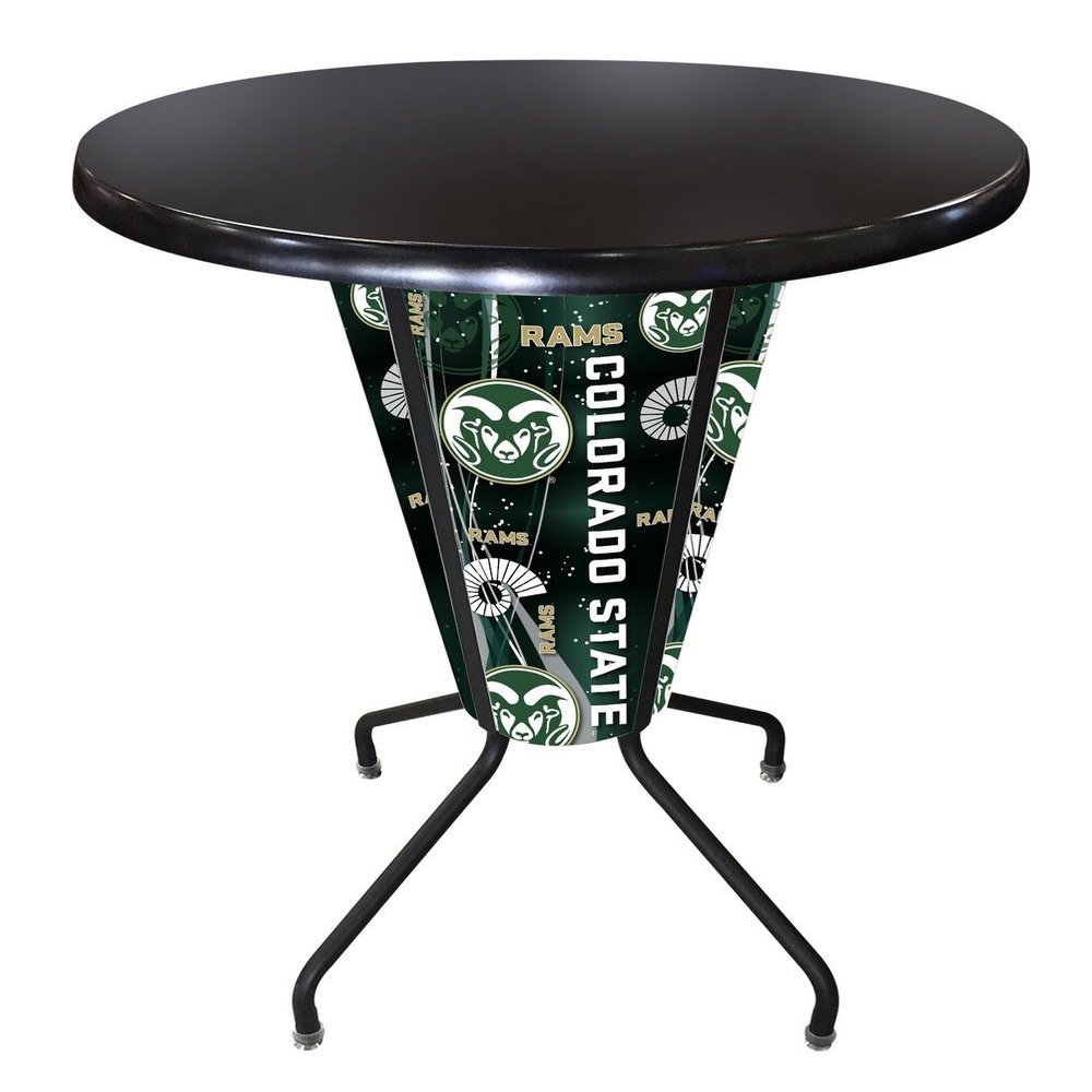 Holland Bar Stool Co. Outdoor/Indoor LED Lighted Colorado State Pub Table