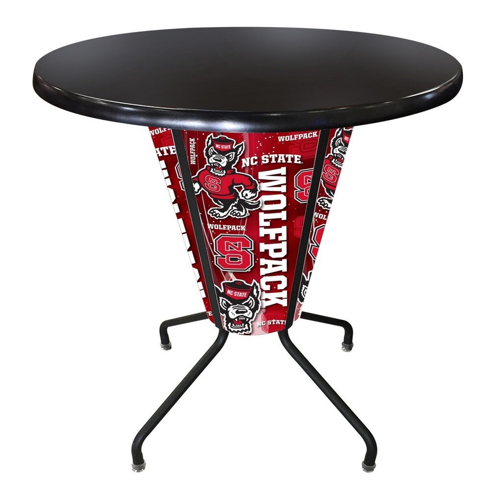 Holland Bar Stool Co. Outdoor/Indoor LED Lighted North Carolina State Pub Table