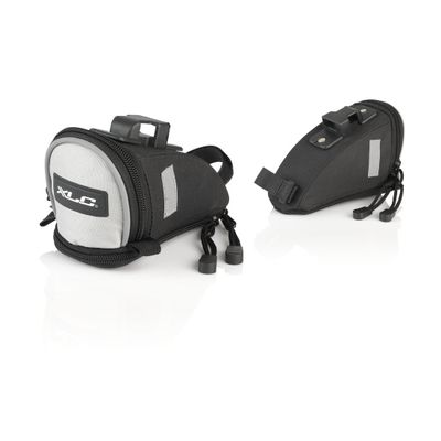 XLC Unisex - Adult Traveller BA-S72 Saddle Bag, Black Grey, 115 x 80 x 210 cm