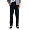 Haggar Men's Cool 18 Pro Slim Fit Flat Front Casual Pant, Black, 36W x 32L view 1
