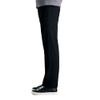 Haggar Men's Cool 18 Pro Slim Fit Flat Front Casual Pant, Black, 36W x 32L view 2