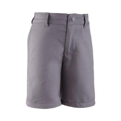 Under Armour Baby Boys' Golf Medal Play Shorts, Smooth & Durable Stretch Twill, Graphite, 3/6M