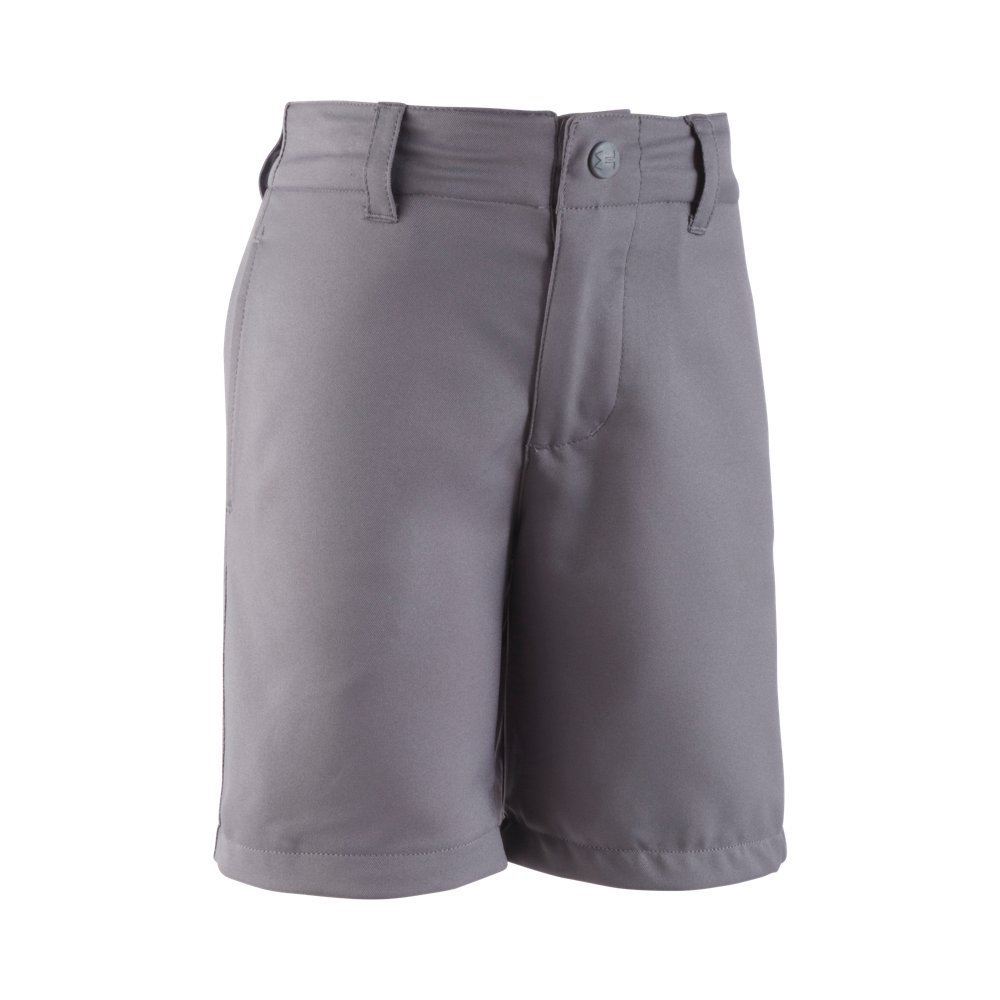 Under Armour Baby Boys' Golf Medal Play Shorts, Smooth & Durable Stretch Twill, Graphite, 3/6M