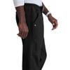 BARCO One Amplify Classic Fit Scrub Pant for Men Black, 7-Pocket Pants w/ 360 Spandex Stretch, Moisture Wicking, Anti-Static and Quick-Shed XS, Shot Fit view 2
