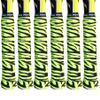 ALIEN PROS Tennis Racket Grip Tape (6 Grips)  Tac Moisture Feel Tennis Grip  Tennis Overgrip Grip Tape Tennis Racket  Wrap Your Racquet for High Performance (6 Grips, Neon Tiger) view 1