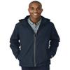 Charles River Apparel mens Pack-n-go Full Zip Reflective Jacket Raincoat, Navy, X-Small US view 1