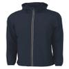 Charles River Apparel mens Pack-n-go Full Zip Reflective Jacket Raincoat, Navy, X-Small US view 4