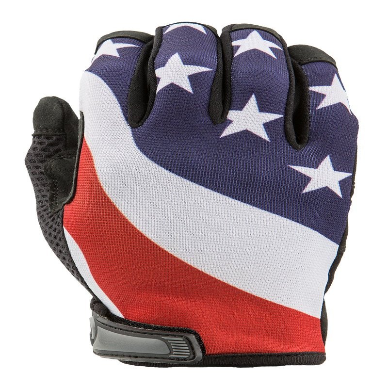 Industrious Handwear USA American Flag Gloves for Gym, Exercise, Cross Training, Driving, Cycling, and Multi-Use