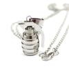 AZYOUNG Gold Silver Black Grenade Necklace (Silver) view 2