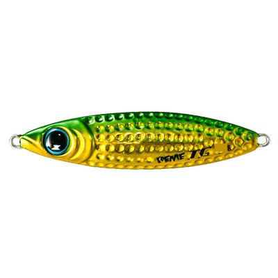 DRANCKRAZY Deme TG #02 Metal Jig Lure, Gold Green, 4.2 oz (125 g)