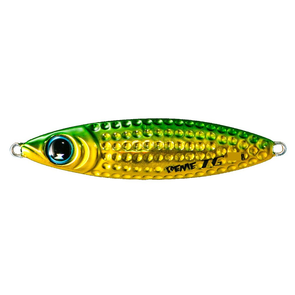 DRANCKRAZY Deme TG #02 Metal Jig Lure, Gold Green, 4.2 oz (125 g)