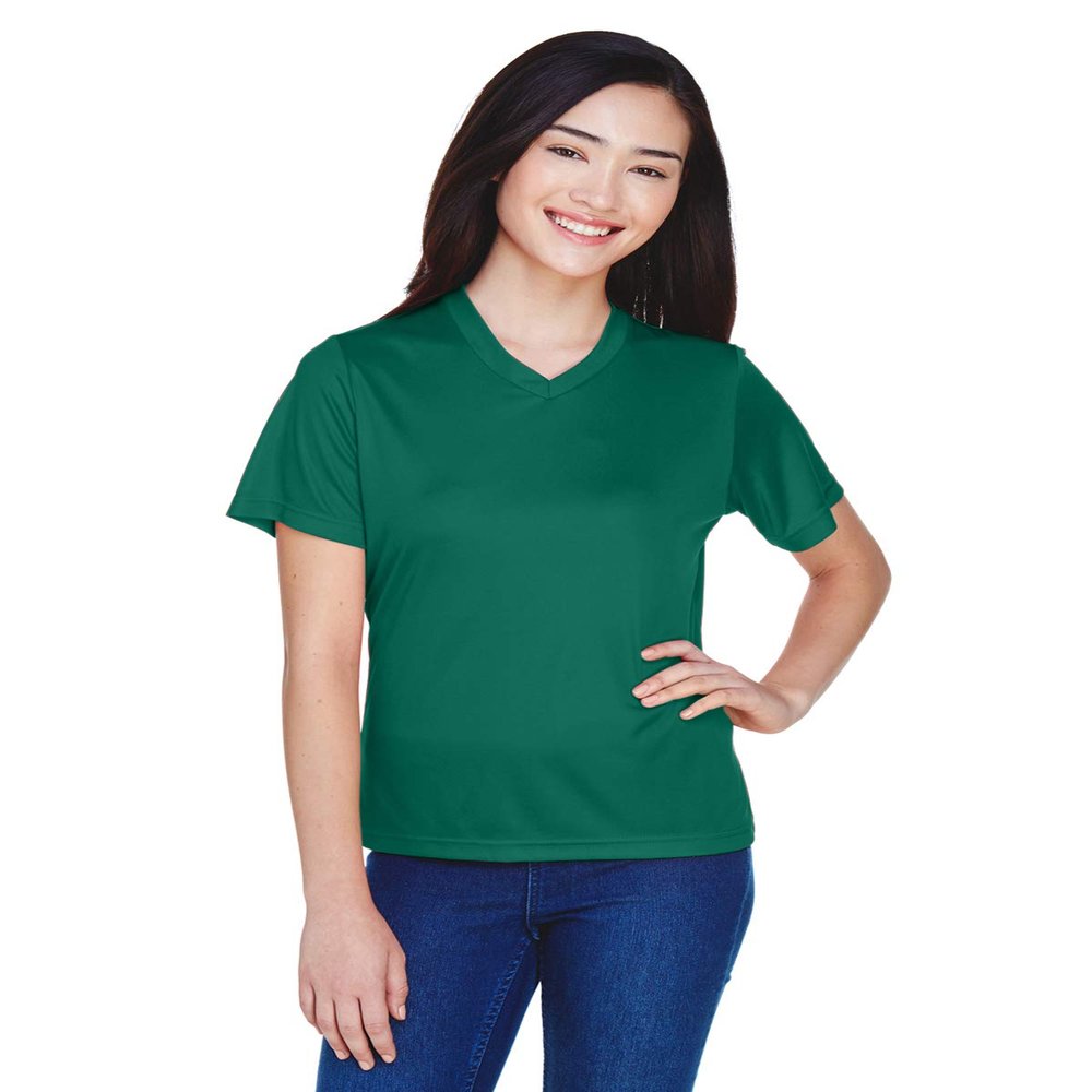 Team 365 Ladies' Zone Performance T-Shirt M SPORT FOREST