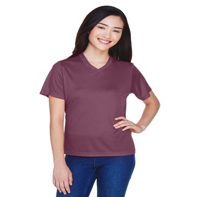 Team 365 Ladies' Zone Performance T-Shirt XS SPORT DRK MAROON