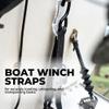 SGT KNOTS Belt Webbing - Heavy Duty and 100% Polyester Straps for Cargo, Harnesses, Canoe Seats and Climbing Uses (2" x 10ft, Silver Gray) view 4