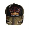 AES The Buck Stops Here Hunting Deer Black Face Camouflage Embroidered Cap Hat view 1
