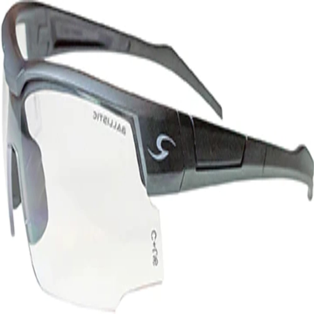 Radians SB0110CS Sky Bow Ballistic Shooting Glasses, Clear, One Size