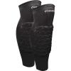 CHAMPRO Tri-Flex Padded Compression Shin Sleeves, Large, Black view 1