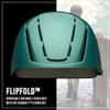 Troxel Spirit Full Coverage Horse Riding Helmet, Low-Profile & Adjustable, Safety Horseback Riding Gear, Extra Small (6-1/4 - 6-1/2), Sky Dreamscape view 3