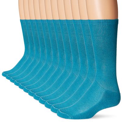 MARTIN SPORTS All Sports Socks, Teal, X-Large