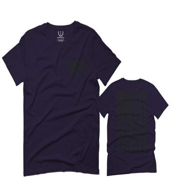 0021. Vintage American Flag United States of America Military us USA Patriotic Style for Men T Shirt (Navy Blue, 2X-Large)